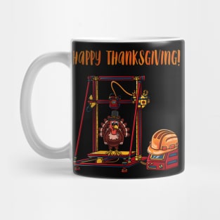 3D Printer #6 Thanksgiving Edition Mug
